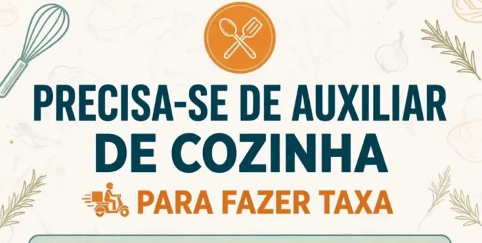 Vaga pra fazer taxa sexta sábado e domingo
