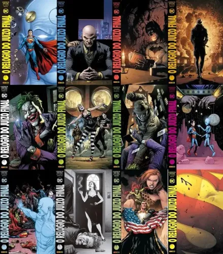 Coleção Completa HQ O Relógio do Juízo Final (1 ao 12) - DC/Panini