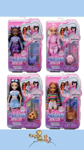 Encomenda Bonecas Barbie Dream besties nova linha viagem