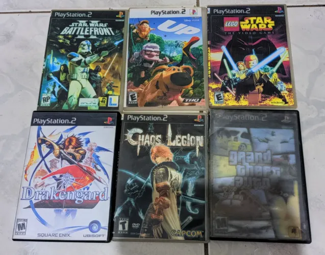 Jogos ds Playstation 2