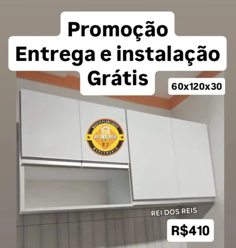 Armário de cozinha em MDF promoção temos outros modelos