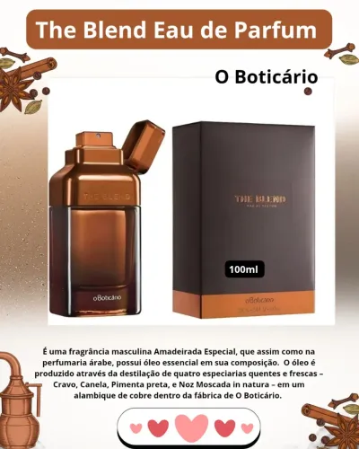 The Blend Eau de Parfum- OBoticario masculino, 100ml 
