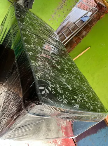 Cama de solteiro de espuma alta 20 cm