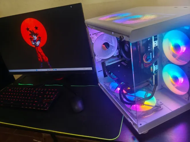 PC Gamer Completo Ryzen 5 + RTX 2060 Super | 144Hz | Completo com periféricos