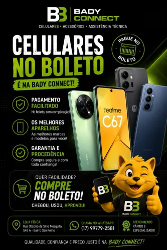 ? CELULARES ANDROID COM PARCELAMENTO NO BOLETO | REALME ? SAMSUNG ? XIAOMI ? MOTOROLA