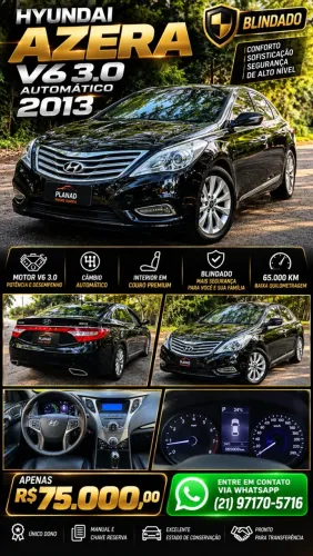 Hyundai Azera 3.0 V6 24V 4P Aut. 2013