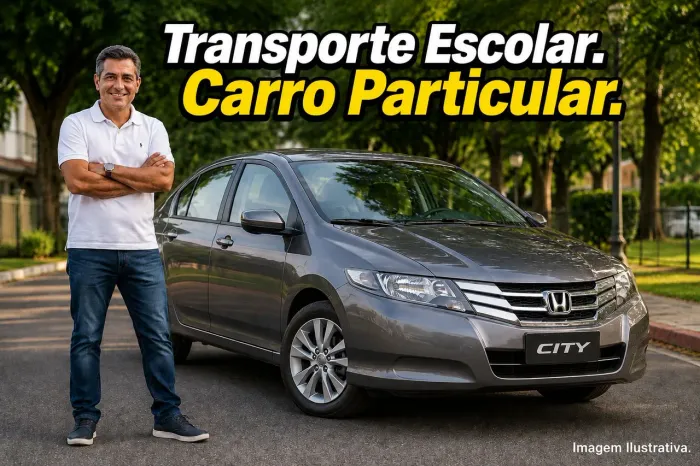 TRANSPORTE ESCOLAR (com Carro Particular).