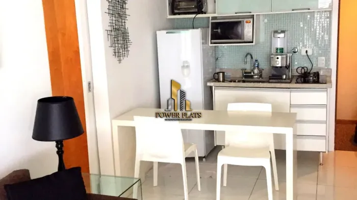 Flat mobiliado para locação em Moema | 1 dormitório | 1 vaga | Alto padrão e excelente loc