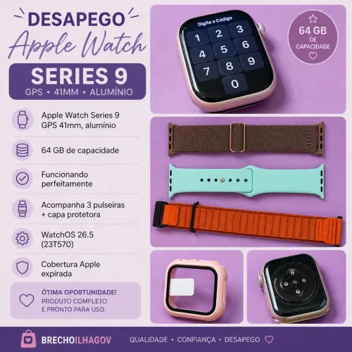 Apple Watch séries 9 importado dos Estados Unidos