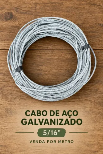 Cabo de Aço Galvanizado