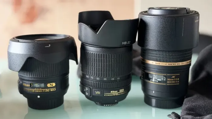 OFERTA DE 3 LENTES PARA CAMERAS NIKON
