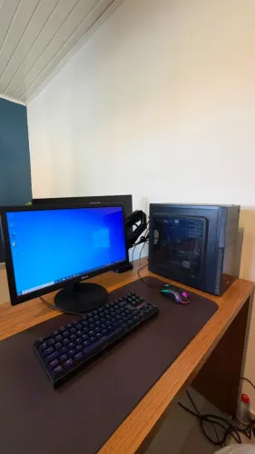 Computador Completo Ryzen 3 | 16GB RAM | SSD 480GB | Monitor + Kit Redragon