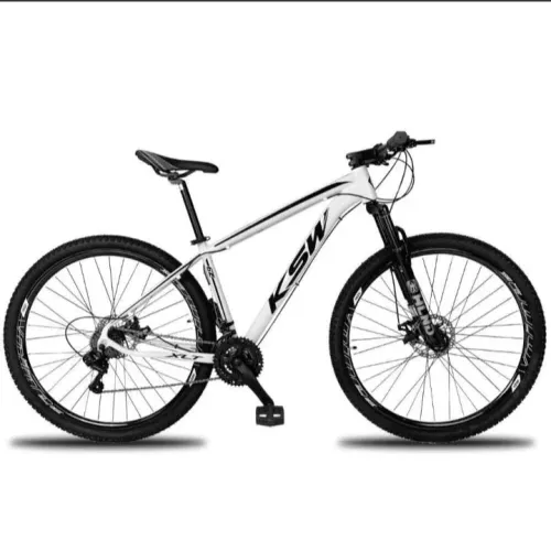 Bicicleta KSW Aro 29 - 24 Marchas - Freio a Disco - Alumínio