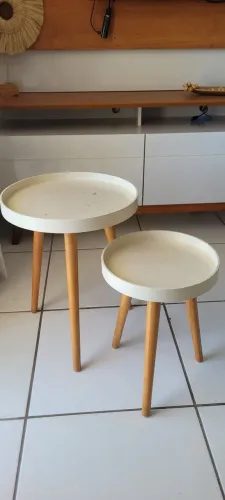 Conjunto de Mesinhas laterais