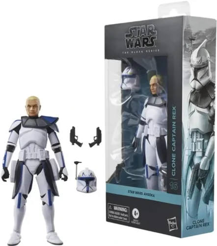 Figura de Ação Clone Capitão Rex Star Wars Black Series