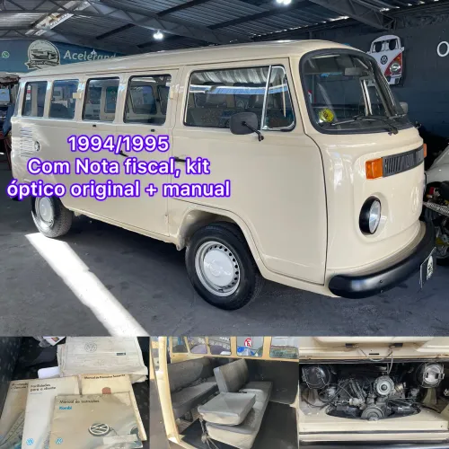Volkswagen Kombi Standard/ Luxo/ Serie Prata 1995
