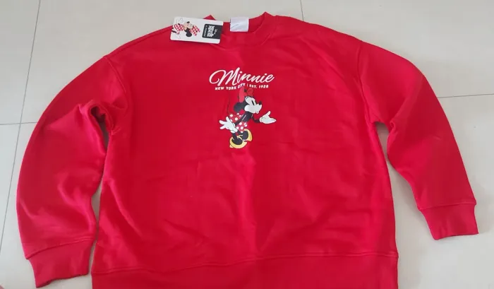 Blusa minnie, tamanho M adulto, nova