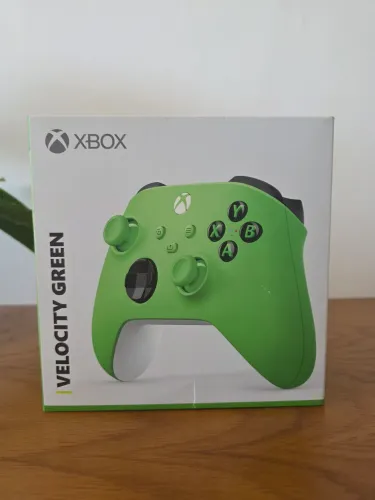 Controle Sem Fio Xbox Series e Pc Velocity Green - Lacrado, com nota e garantia <br>Cód. It