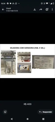 Equipamento para sorvete e picolé