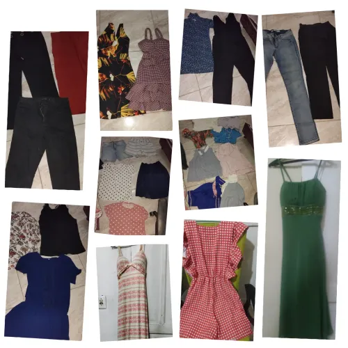 35pecas85,00 Tam(P e M)feminina