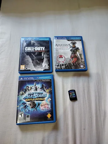 Lote de jogos ps vita
