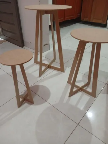 Mesa para decoração em MDF 