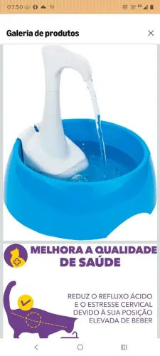 Bebedouro ( fonte) para pet/ gato ou cachorro