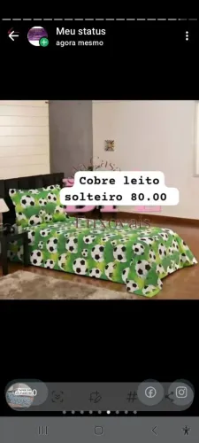 Colcha solteiro acompanha 1 fronha