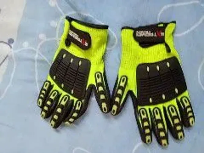 Luvas de auto impacto profissional usadas!