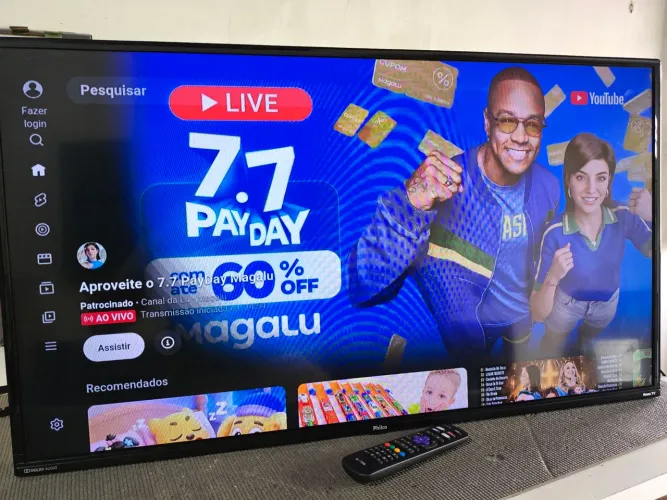 Smart tv Roku tv Philco 42 polegadas