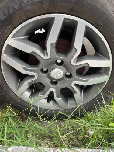 Roda Aro 15 Grand Siena Idea Sporting, troco em roda GM aro 15