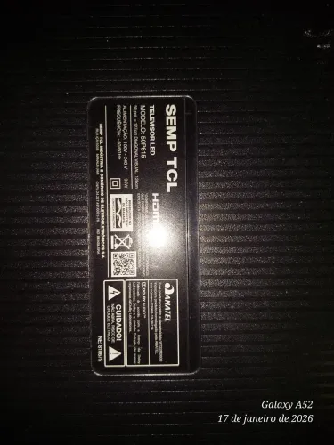 Placa principal tv Semp TCL 50p615