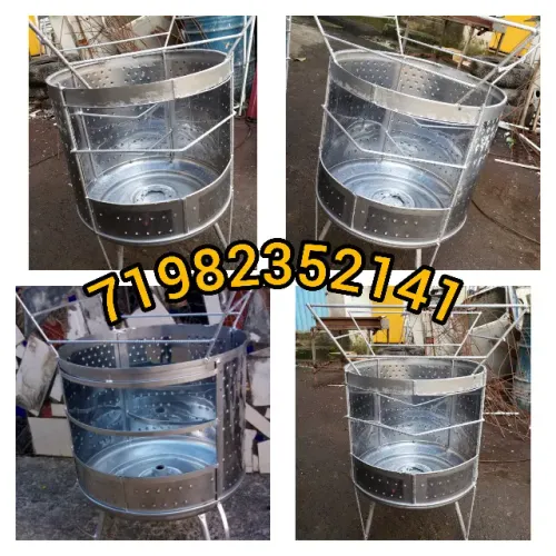 churrasqueira Inox 2 grelhas