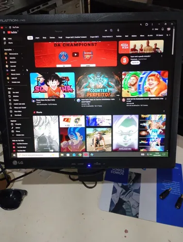 Monitor LG 17 polegadas entrada Davi, Vga.