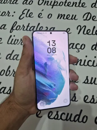 S21 Plus novo e tudo ok , só chama se for pagar