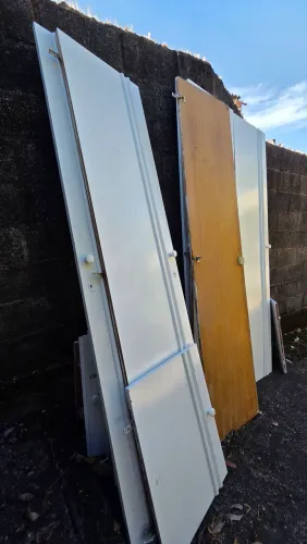 PORTAS EM MADEIRA NOBRE CEREJEIRA MACIÇA