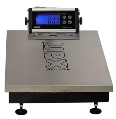 Balança seminova UPX Blue One 150kg/300kg x 0,05/0,1kg duplo range revisada e calibrada