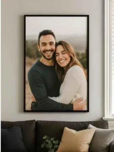QUADRO PLACA 90 X 70 COM SUA FOTO