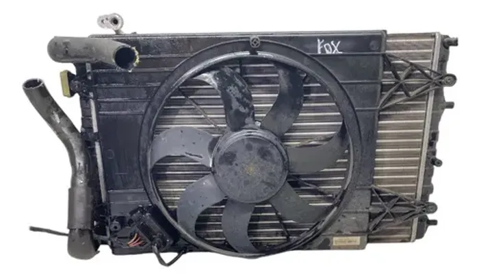 Kit Radiador Vw Fox 2015 Diante Com Ar Condicionado
