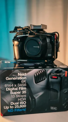 Câmera BlackMagic 6K Pro
