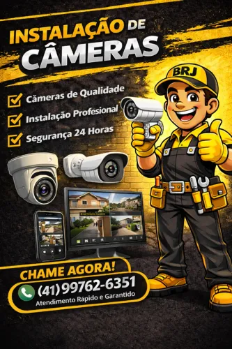 INSTALAÇÃO DE CÂMERAS DE SEGURANÇA