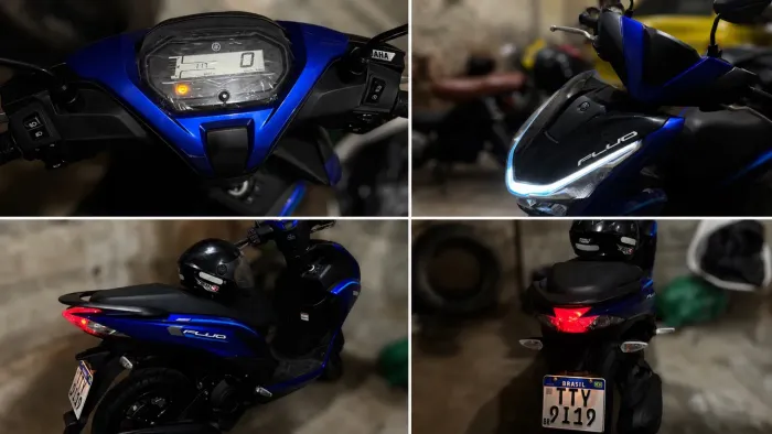 Yamaha fluo zerada 480km