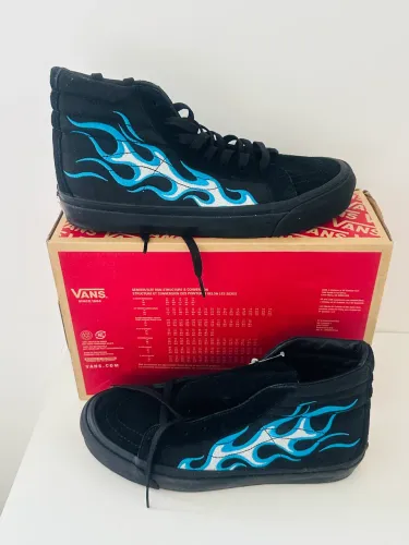 Tênis Vans Sk8 Fogo Azul número 39.