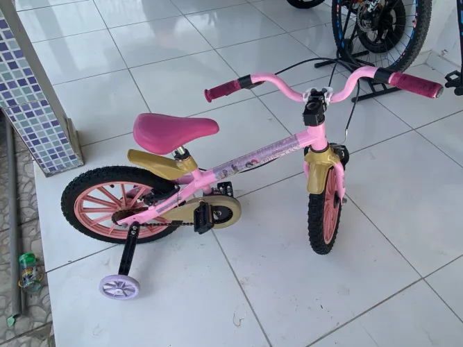Bicicleta infantil da princesa Aro 16