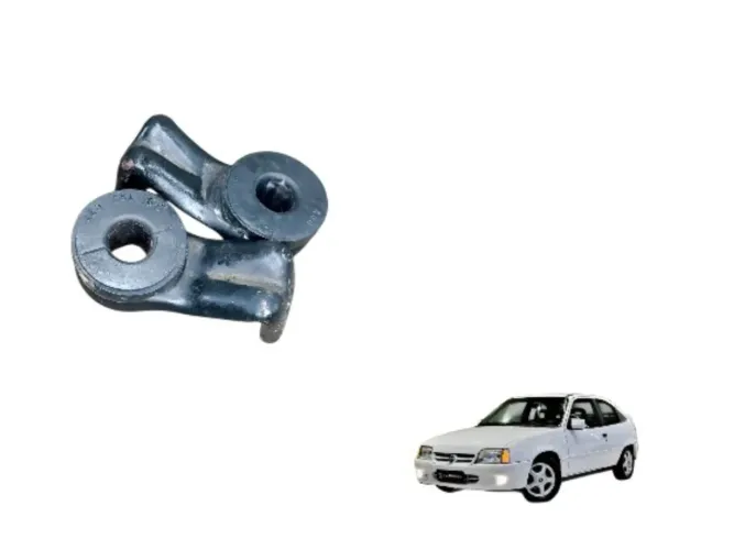 Kit Suporte Coxim Radiador Kadett 1998 Original 