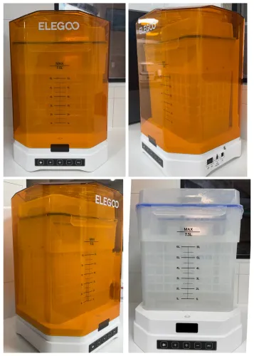 Vendo Wash Cure Lavagem E Cura Cor Laranja-claro Elegoo Mercury Plus V3