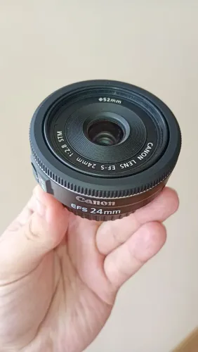 Lente Canon EF-S 24mm 1:2.8 STM