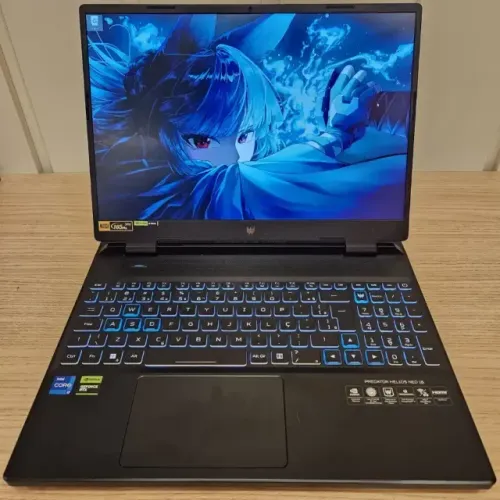 Notebook Acer Predator i7 13th - 16Gb Ram - RTX 4060 (8Gb) - 512Gb SSD