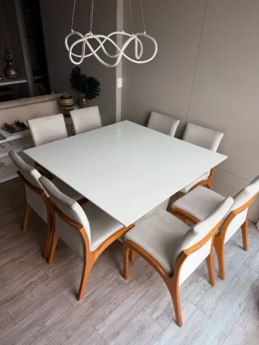 Mesa de jantar completa Mesa+Cadeiras