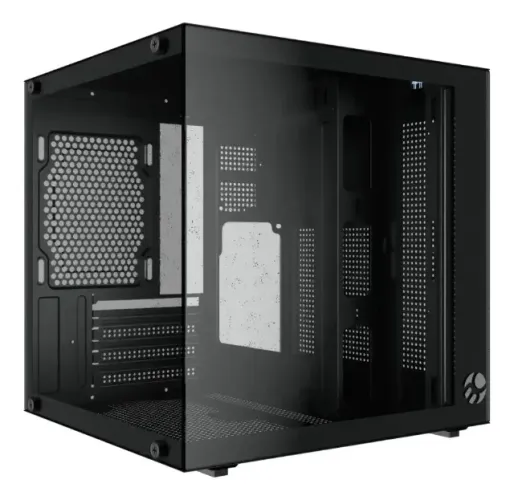 Gabinete Gamer Preto Bluecase Bg-066 Life VidroTemperado Preto Montagem Gratis Loja Coimbr
